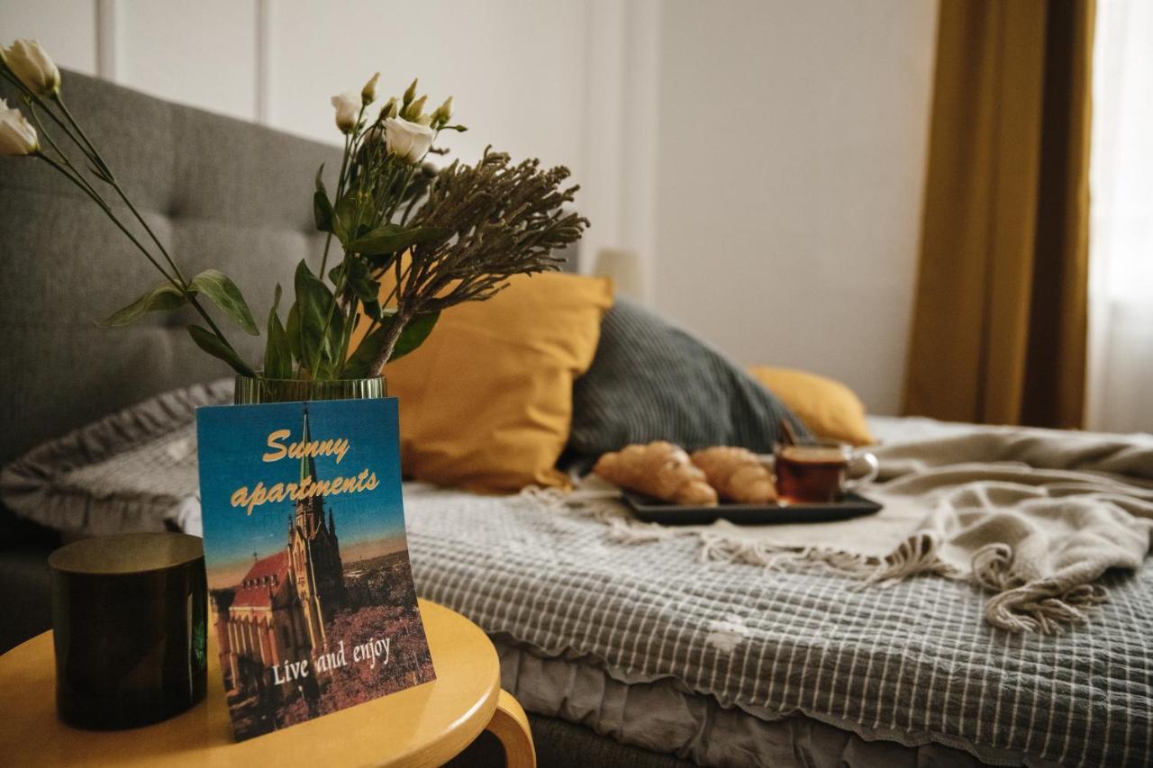 Sunny Apartments In The Center Of チェルニウツィー エクステリア 写真