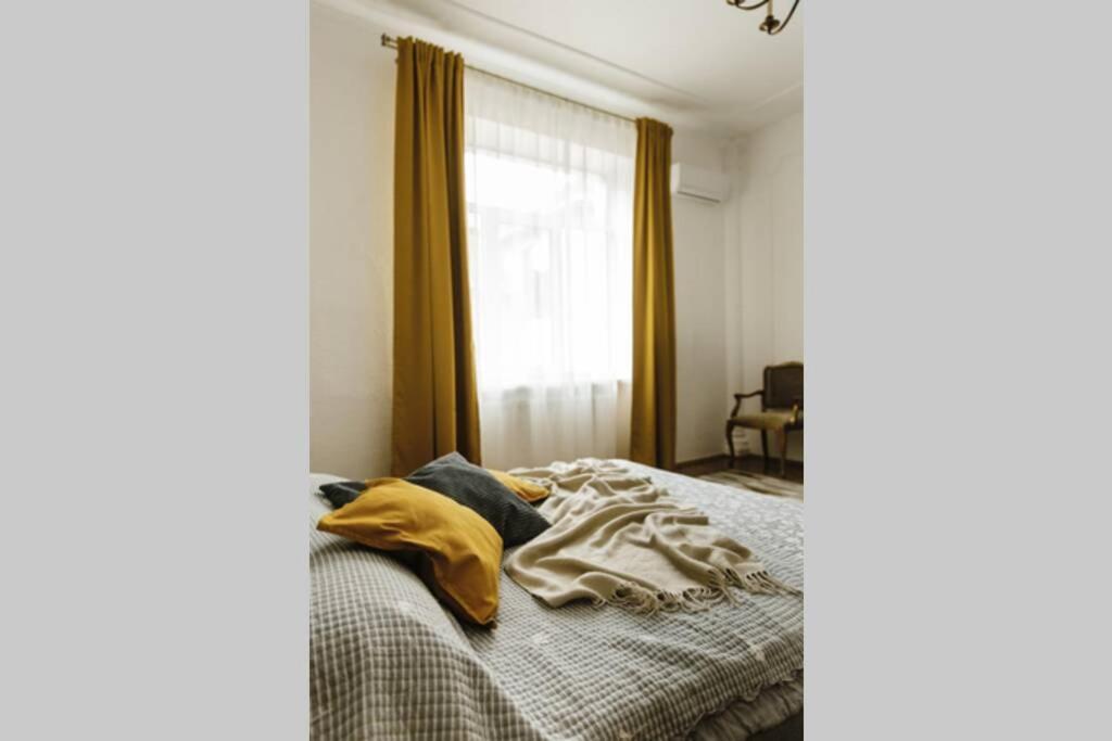 Sunny Apartments In The Center Of チェルニウツィー エクステリア 写真